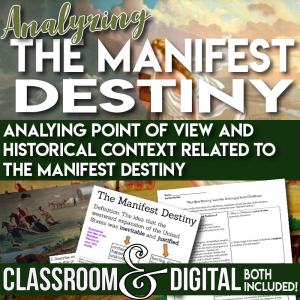 Manifest Destiny Lesson Cover