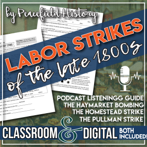 Labor Strikes of the Late 1800s - Cover