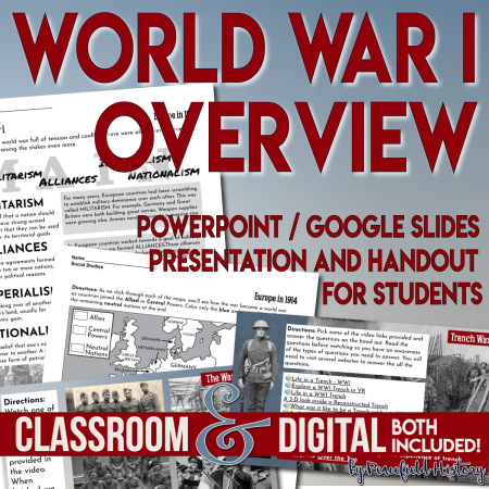 World War I Overview - Cover