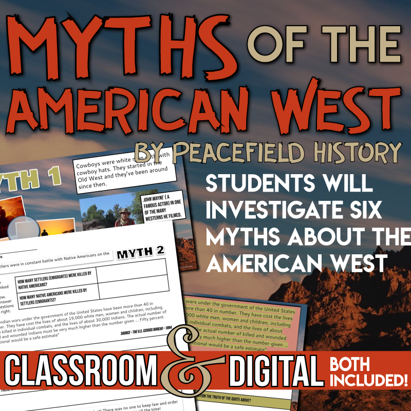 Myths of the American West Cover