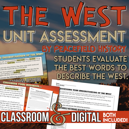 The West - Unit Assessment Cover