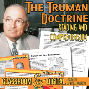 The Truman Doctrine Lesson Cover Page